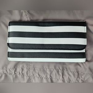 NWOT KUT from the kloth striped  Vegan Leather Wallet